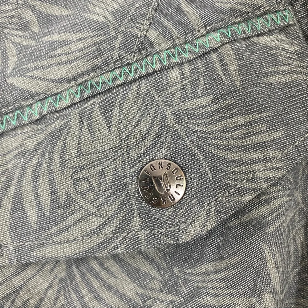 Linksoul 30 Mens Hawaiian Palm Leaf Performance Shorts Golf‎ Casual